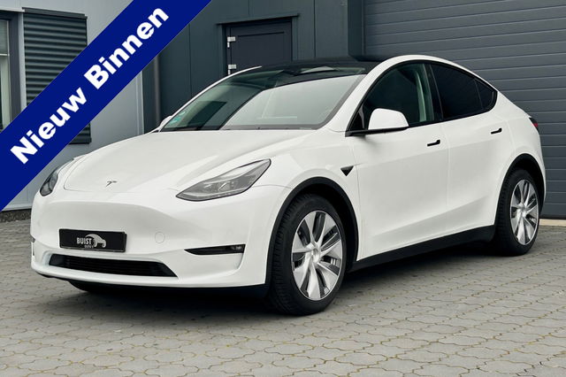 Tesla Model Y - Long Range AWD 75 kWh TREKHAAK PANO LEER 1e eig.!