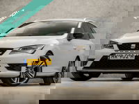 SEAT Leon - ST 2.0 TSI Cupra 280 281Pk Automaat (APPLE CARPLAY, NAVIGATIE, CLIMATE, SEAT SOUND, CAMERA, STOELVERWARMING, SPORTSTOELEN, LEDER/ALCANTARA, GETINT GLAS, LED KOPLAMPEN, NIEUWSTAAT)