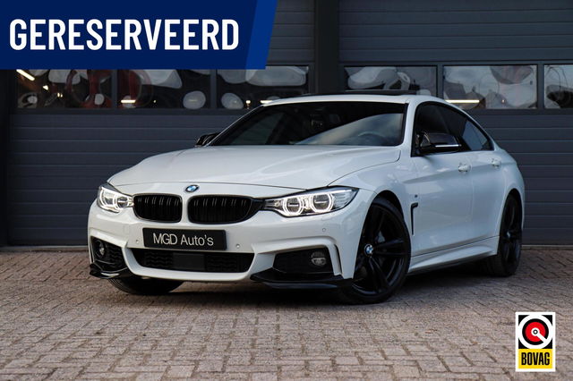 BMW 4 Serie - Gran Coupé 435i M-Sport M-Pakket /LED/SCHUIFDAK/CAMERA/MEMORY/HUD/ELEK. KLEP/KEYLESS!