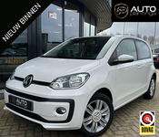 Volkswagen up! - 1.0 BMT high up! NL AUTO | Zeer Nette Staat | 2e Eigenaar | Luxe Stoelen | Stoelverwarming | Cruise Control | Climate Control | 5 Deurs | Lichtmetalen Velgen | Armsteun | APK tot 25-03-2027 | DAB |