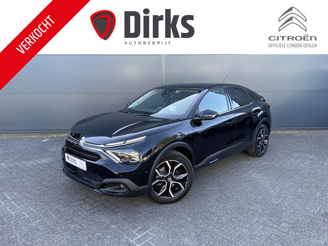 Citroën ë-C4 - Shine Pack 50 kWh (Elektrisch Schuifdak - Stoelverwarming - Camera - Keyless Entry - Leder - 360gr Camera - Parkeersensoren V+A - Adaptieve Cruise Controle)