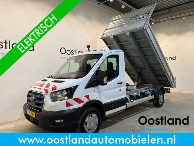 Ford E-Transit - 350 L3 Trend 68 kWh RWD Kipper / Tipper / 100% Elektrisch / Airco / Cruise Control / Camera / CarPlay / Navigatie / 6.700 KM !!