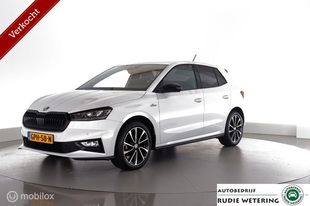 Škoda Fabia - 1.0 TSI Monte Carlo led|cam|dab|ecc|lmv17