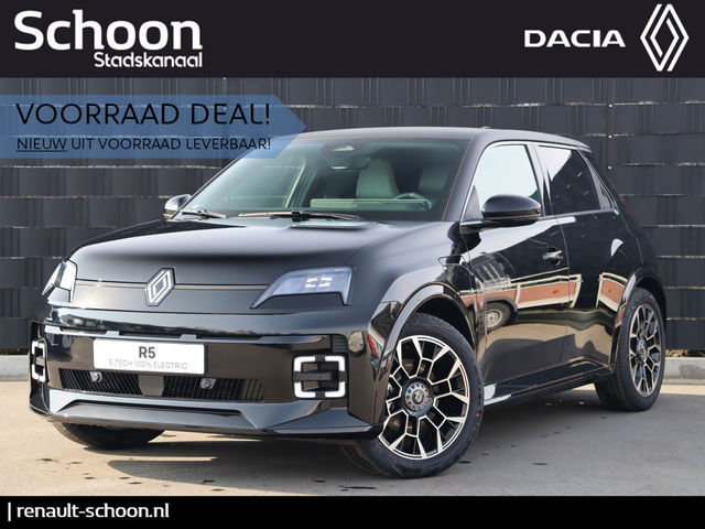 Renault 5 - comfort range Roland-Garros 52 kWh EV | 5 jaar garantie | Adap. Cruise | Harman Kardon | Leder | Camera