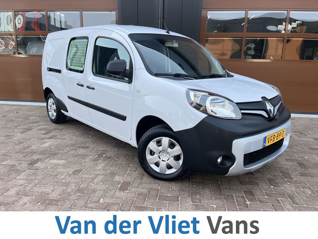 Renault Kangoo - 1.5 Blue dCi 115pk E6 Luxe Maxi Lease €193 p/m Airco, Navi, PDC, Trekhaak, onderhoudshistorie aanwezig