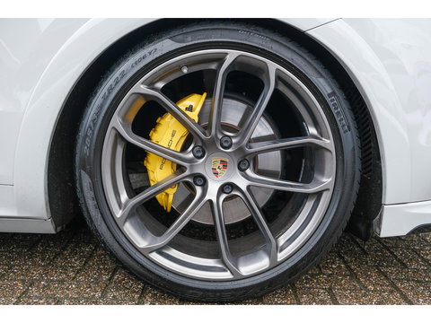 Porsche Cayenne Coupé 3.0 E-Hybrid 462PK Krijtgrijs SportDesign Luchtvering *SOH 82%* Lightweight Package Carbon Dak 4-wielsturing NLauto