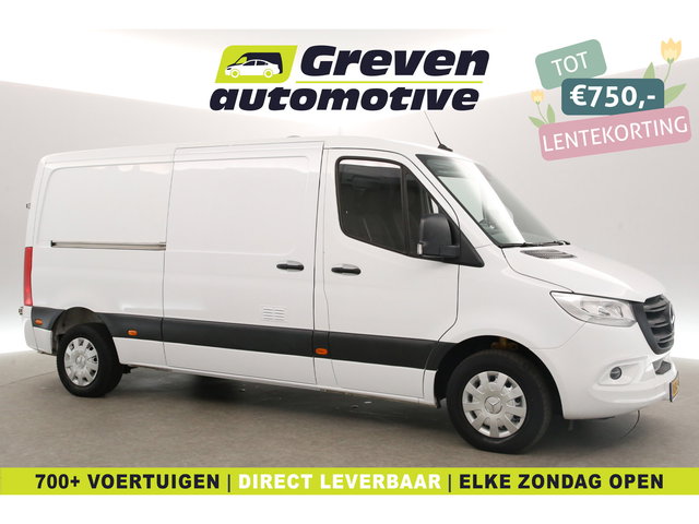 Mercedes-Benz Sprinter - 314 2.2 CDI 143PK L2H1 | Incl. 12mnd garantie! | MARGE | Airco | Camera | Cruise | 3-Zits | Schuifdeur