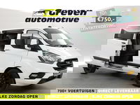 Ford Transit Custom - 2.0 TDCI L2H1 | Incl. 12mnd garantie! | DC | Aut. | Airco | Cruise | Camera | 2xSchuifdeur | Carplay | Navi | Trekhaak | Parkeersens.