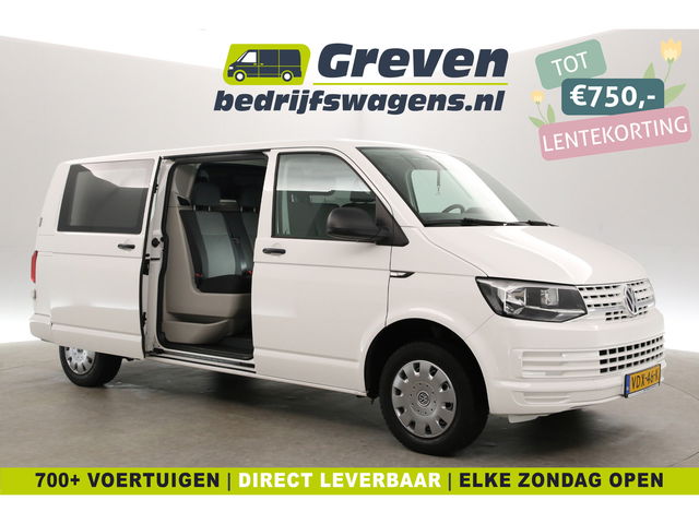 Volkswagen Transporter - 2.0 TDI L2H1 | 150PK | DC | 6-Zits | Airco | Cruise | Carplay | Navigatie