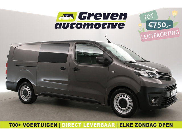 Toyota ProAce - 2.0 D-4D L3H1 | 145PK | DC | 6-Zits | Airco | Camera | Carplay | Trekhaak | Cruise | Parkeersens.