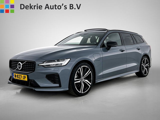 Volvo V60 - 2.0 T8 Hybride AWD R-Design / Trekhaak / Panoramadak / Leder / Navigatie / Adap. Cruise / Pdc.V+A / Apk 10-2027