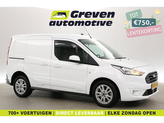 Ford Transit Connect - 1.5 EcoBlue 100PK Limited | Clima | Camera | Cruise | Carplay | 3 Zits | Trekhaak | Navi | Parkeersens.