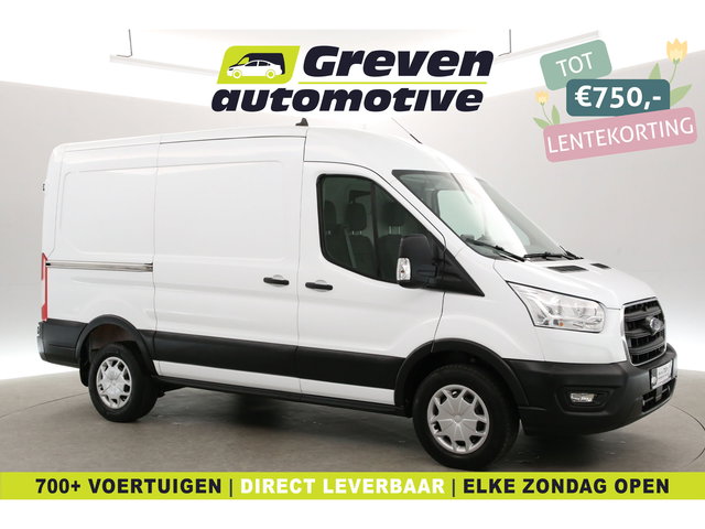 Ford Transit - 2.0 TDCI L2H2 | Aut. | Airco | Cruise | Camera | 3 Zits | Trekhaak | Stoelverw. | Carplay