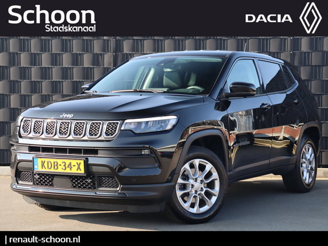 Jeep Compass - 1.5T e-Hybrid Longitude | 360 Camera | Stoel-/Stuurverwarming | Adap. Cruise | Carplay