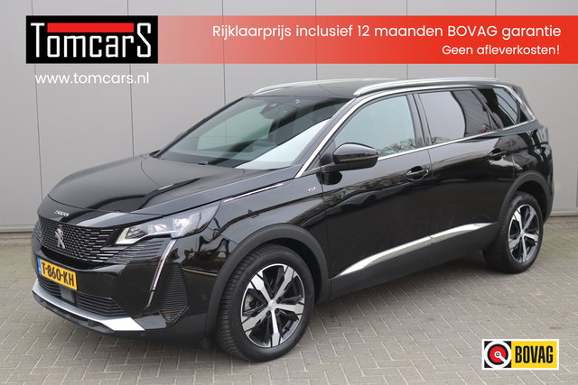 Peugeot 5008 - 1.2 PureT. 130PK Automaat GT 7-Pers. Camera/Keyfree/Adapt.-cruise/Elektr.-klep/Parkeerhulp