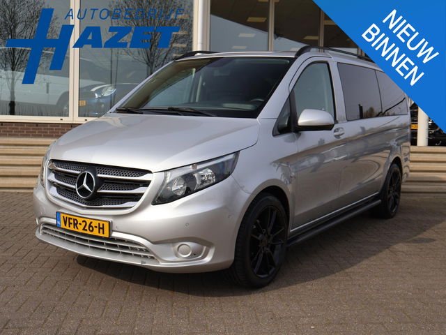 Mercedes-Benz Vito - 114 CDI 136 PK AUT. LANG DUBBEL CABINE + LEDER | 19 INCH LMV | TREKHAAK | NAVIGATIE