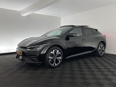 Kia Ev6 GT-Line 77.4 kWh [ 3-Fase-11kW ] (INCL-BTW) Aut. *HEATPUMP | PANO | HEAD-UP | LEATHER-ALCANTARA | ADAPTIVE-CRUISE | DIGI-COCKPIT | MERIDIAN-AUDIO | MEMORYPACK | FULL-LED | KEYLESS | TOPVIEW | DAB | BLINDSPOT | NAVI-FULLMAP |