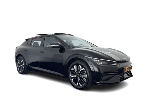 Kia Ev6 GT-Line 77.4 kWh [ 3-Fase-11kW ] (INCL-BTW) Aut. *HEATPUMP | PANO | HEAD-UP | LEATHER-ALCANTARA | ADAPTIVE-CRUISE | DIGI-COCKPIT | MERIDIAN-AUDIO | MEMORYPACK | FULL-LED | KEYLESS | TOPVIEW | DAB | BLINDSPOT | NAVI-FULLMAP |