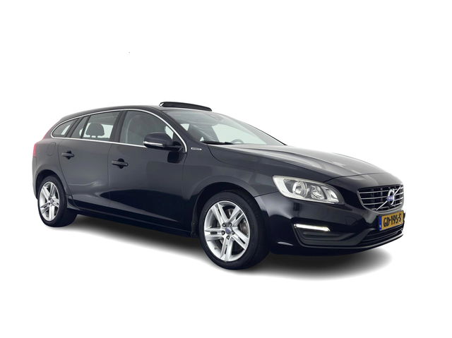 Volvo V60 - 2.4 D6 AWD Plug-In Hybrid Momentum Aut. *PANO | LEATHER-FABRIC | NAVI-FULLMAP | HEATED-COMFORTSEATS | ECC | PDC | CRUISE | TOWBAR | 17''ALU*
