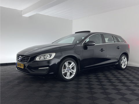 Volvo V60 2.4 D6 AWD Plug-In Hybrid Momentum Aut. *PANO | LEATHER-FABRIC | NAVI-FULLMAP | HEATED-COMFORTSEATS | ECC | PDC | CRUISE | TOWBAR | 17''ALU*