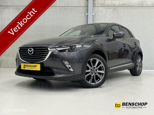 Mazda CX-3 - 2.0 SkyActiv-G 120 GT-Luxury Leer HUD Navi Camera 18 inch Keyles