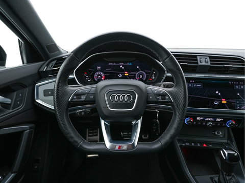 Audi Q3 Sportback 35 TFSI S-Line Edition (INCL-BTW) Aut. *LEATHER | FULL-LED | ADAPTIVE-CRUISE | DIGI-COCKPIT | NAVI-FULLMAP | CAMERA | DAB | AMBIENTLIGHT | PRIVACYGLASS | SHIFTPADDLES | ECC | PDC | 20''ALU*