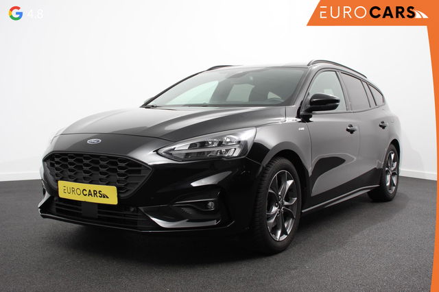 Ford Focus - Wagon 1.0 EcoBoost ST Line 125 Pk Navigatie Adaptive Cruise Control Trekhaak Head Up Display Privacy Glass Lane Assist