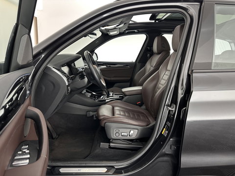 BMW iX3 High Executive 80 kWh [ 3-Fase-11kW ] {SOH-99%} (INCL-BTW) Aut. *PANO | LEATHER | HARMAN/KARDON | FULL-LED | BLINDSPOT | MEMORY-PACK | DIGI-COCKPIT | HEATED-SPORTSEATS | KEYLESS | TOPVIEW | DAB+ | NAVI-FULLMAP | HEAD-UP | PRIVACY-GLASS | .