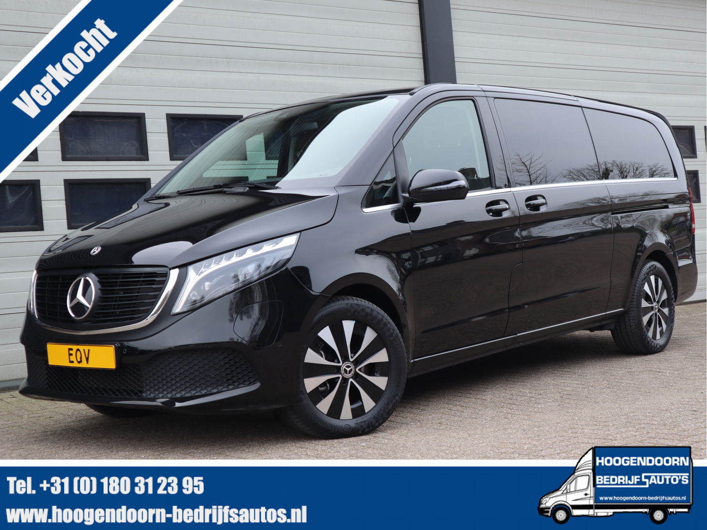 Mercedes-Benz EQV 300 90kWh SoH 97,1 % L3 Extra Lang - 8 Zits - Leder - elc. Schuif