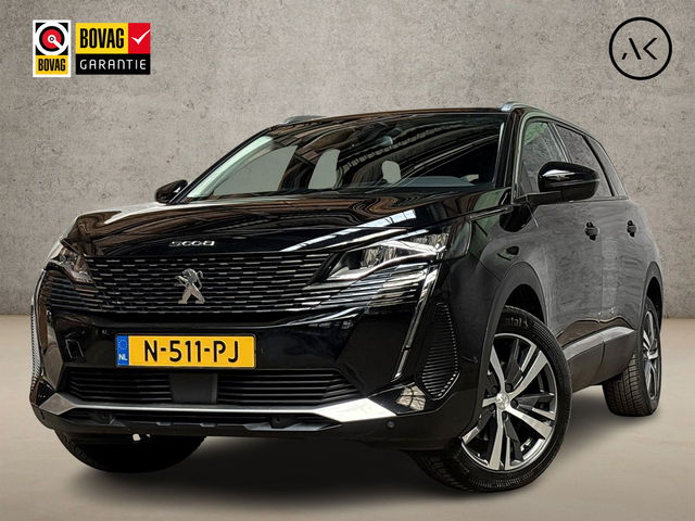 Peugeot 5008 - 1.2 PureTech Allure 7 Persoons (APPLE CARPLAY, GROOT NAVI, 360 CAMERA, LEDER, SPORTSTOELEN, GETINT GLAS, TREKHAAK, ELEK ACHTERKLEP, NIEUWSTAAT)