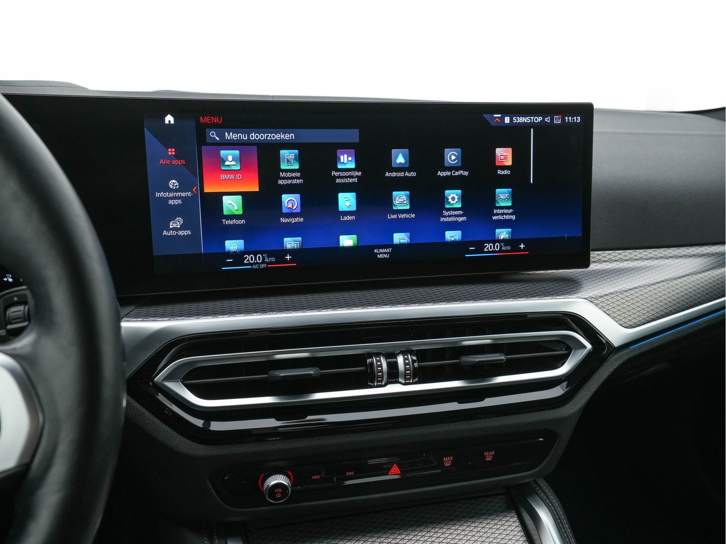 BMW i4 eDrive40 High Executive 84 kWh M-Sportpack [ 3-Fase ] {SOH-93%} (INCL.BTW)  Aut *LEATHER | HEAD UP | FULL-LED | HIFI-SOUND | CRUISE | WIDESCREEN-COCKPIT | DAB+ | CAMERA | AMBIENTLIGHT | CARPLAY | HEATED-SPORTSEATS | PRIVACY-GLASS | 19''ALU*