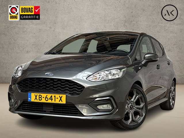 Ford Fiesta - 1.0 EcoBoost ST-Line (APPLE CARPLAY, GROOT NAVI, CLIMATE, KEYLESS, GETINT GLAS, SPORTSTOELEN, LM VELGEN, PARKEERSENSOREN, NIEUWSTAAT)