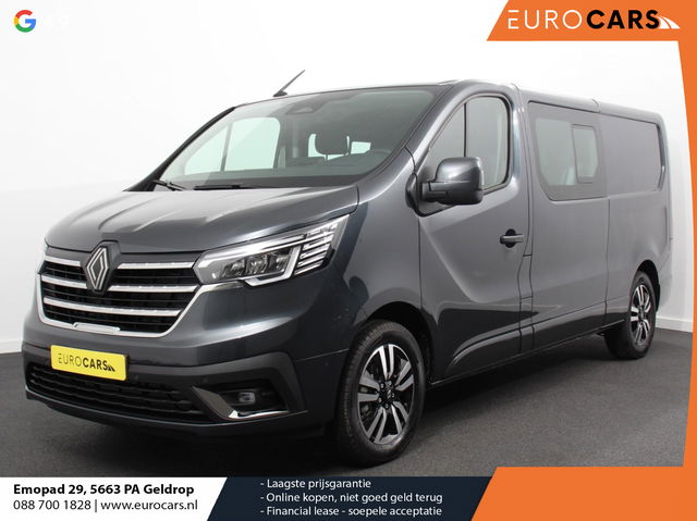 Renault Trafic - 2.0 Blue dC1 150 EDC T29 L2H1 Extra Dubbele Cabine Navigatie Airco Lichtmetalen velgen Betimmering Trekhaak Camera Parkeer sensoren Dab