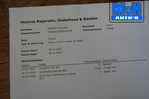 Toyota Yaris 1.5 VVT-i Active|CAMERA|ADAP.CRUISE|CARPLAY|NAP