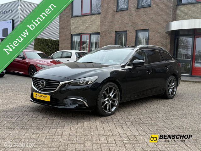 Mazda 6 - Sportbreak 2.5 SkyActiv-G 192 GT-M Schuifdak Leer Navi Bose ACC Trekhaak