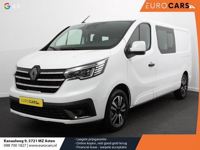 Renault Trafic - 2.0 150PK Automaat L2H1 Advance Dubbele Cabine Navigatie Airco Lichtmetalen velgen Betimmering Trekhaak Camera Parkeer sensoren Dab