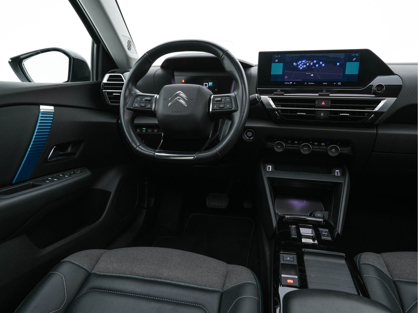 Citroën Ë-C4 Feel 50 kWh [ 3-Fase-11kW ] (SOH-91%) (INCL-BTW) *PANO | HEAD-UP | LEATHER-FABRIC | FULL-LED | DIGI-COCKPIT | BLINDSPOT | CARPLAY | COMFORT-SEATS | ECC | LANE-ASSIST | KEYLESS | PDC | CRUISE | DAB  | CCS-FASTLOADER | 18''ALU*