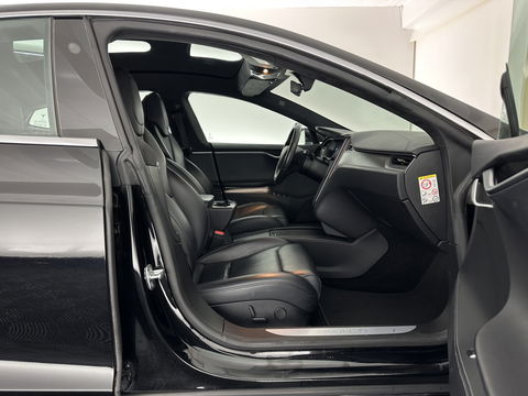 Tesla Model S 75D Base [ 3-Fase ] {SOH-85%} (INCL-BTW) Aut. *PANO-WINDOW | LEATHER | AIR-SUSPENION | FULL-LED | NAVI-FULLMAP | KEYLESS | MEMORY-PACK | HEATED-COMFORTSEATS | DIGI-COCKPIT | CARBON-INLAY | AUTO-PILOT | 19"ALU*