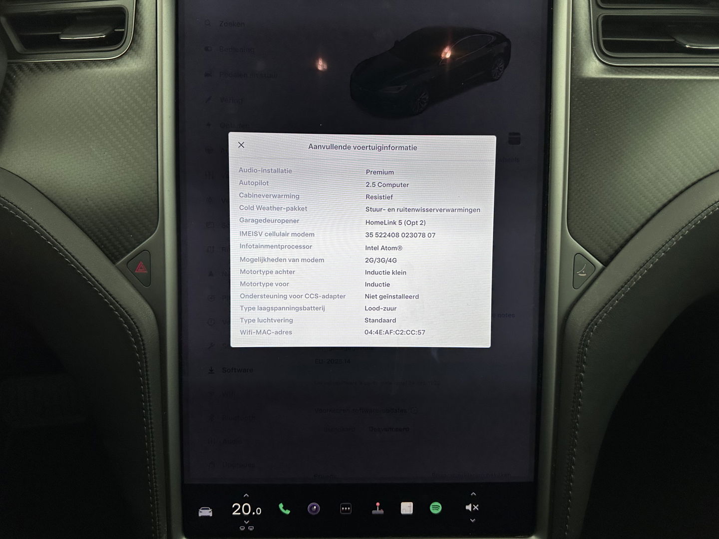 Tesla Model S 75D Base [ 3-Fase ] {SOH-85%} (INCL-BTW) Aut. *PANO-WINDOW | LEATHER | AIR-SUSPENION | FULL-LED | NAVI-FULLMAP | KEYLESS | MEMORY-PACK | HEATED-COMFORTSEATS | DIGI-COCKPIT | CARBON-INLAY | AUTO-PILOT | 19"ALU*