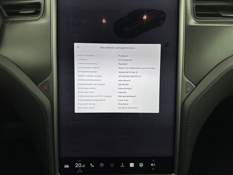 Tesla Model S 75D Base [ 3-Fase ] {SOH-85%} (INCL-BTW) Aut. *PANO-WINDOW | LEATHER | AIR-SUSPENION | FULL-LED | NAVI-FULLMAP | KEYLESS | MEMORY-PACK | HEATED-COMFORTSEATS | DIGI-COCKPIT | CARBON-INLAY | AUTO-PILOT | 19"ALU*