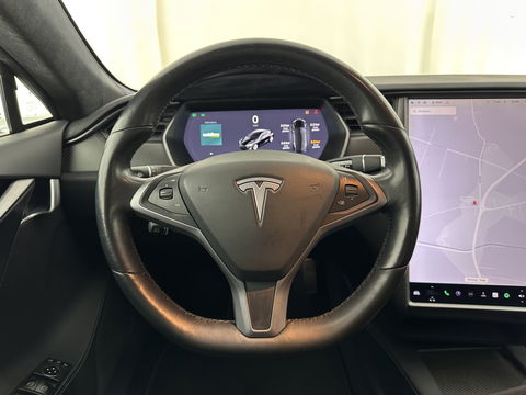 Tesla Model S 75D Base [ 3-Fase ] {SOH-85%} (INCL-BTW) Aut. *PANO-WINDOW | LEATHER | AIR-SUSPENION | FULL-LED | NAVI-FULLMAP | KEYLESS | MEMORY-PACK | HEATED-COMFORTSEATS | DIGI-COCKPIT | CARBON-INLAY | AUTO-PILOT | 19"ALU*