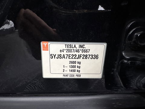 Tesla Model S 75D Base [ 3-Fase ] {SOH-85%} (INCL-BTW) Aut. *PANO-WINDOW | LEATHER | AIR-SUSPENION | FULL-LED | NAVI-FULLMAP | KEYLESS | MEMORY-PACK | HEATED-COMFORTSEATS | DIGI-COCKPIT | CARBON-INLAY | AUTO-PILOT | 19"ALU*