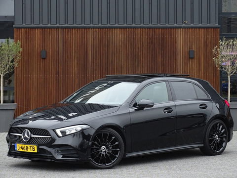 Mercedes-Benz A-Klasse 180d Bns Sol. AMG-pakket / Burmester / dakraam / LED