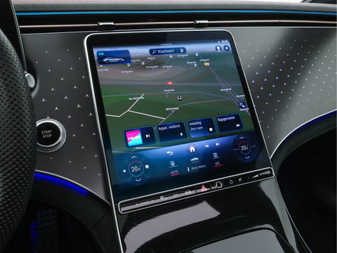 Mercedes-Benz EQE 350+ AMG-Line Launch-Edition 91 kWh [ 3-Fase-22kW ] Aut. *PANO | BURMESTER-SURROUND | ADAPTIVE-CRUISE | BLINDSPOT | LEATHER-MICROFIBRE | FULL-LED | AMBIENTLIGHT | MEMORY-PACK | DIGI-COCKPIT | SPORTSEATS | CAMERA | KEYLESS | DAB+ | CARPLAY |