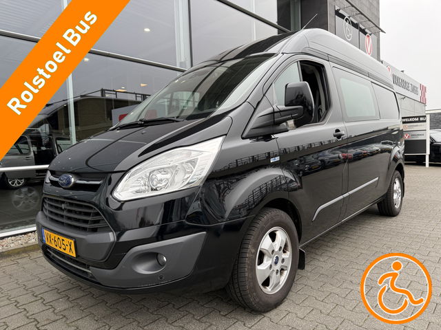 Ford Transit Custom - 5+1 Rolstoelbus 290 2.0 TDCI L2H2 Limited (Mooie ruime 5+1 Rolstoelbus met lift!)