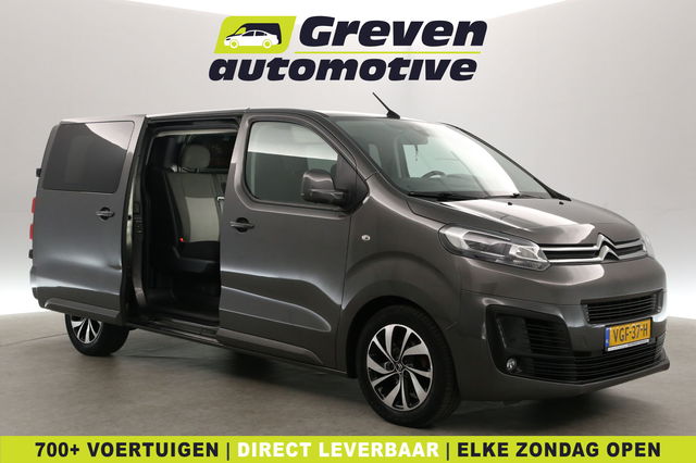 Citroën Jumpy - 2.0 BlueHDI L3H1 180PK | Dubbele Cabine | Aut. | Clima | 2xSchuifdeur | Adap. Cruise | Trekhaak | HuD | Carplay