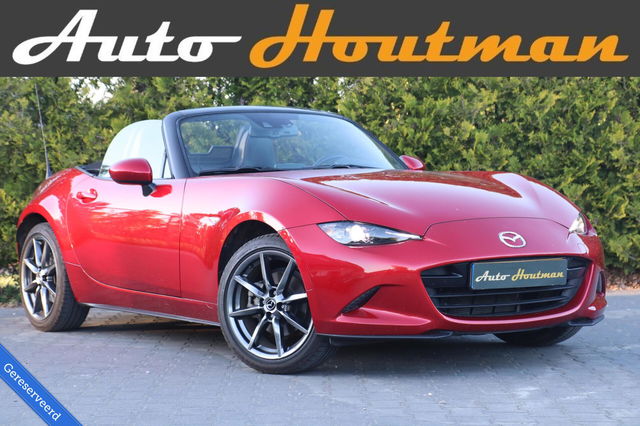 Mazda MX-5 - 2.0 SkyActiv-G 160 GT-M 161 PK Recaro|Leder|Camera|Stoelverw.|Dealer onderhouden