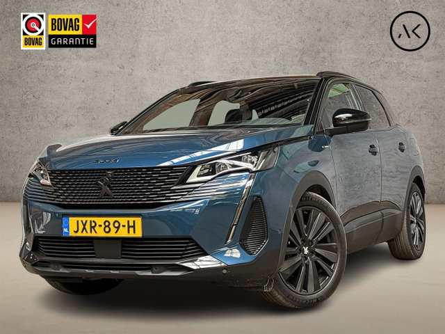Peugeot 3008 - 1.6 HYbrid 225 GT Sport 225Pk Automaat (PANORAMADAK, APPLE CARPLAY, MEMORY SEATS, LEDER/ALCANTARA, STOELVERWARMING, FOCAL AUDIO, KEYLESS, ZWART HEMEL, NIEUWSTAAT)