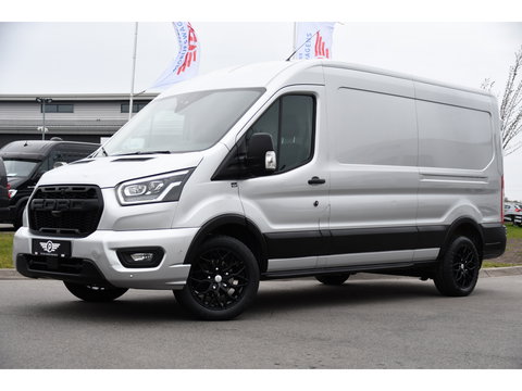 Ford Transit 350 2.0 TDCI L3H2 Limited PB Edition Camera, Cruise, Carplay, LED, Trekhaak, Stoelverwarming, 185pk, NAVI, Uniek!