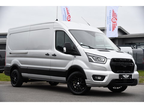 Ford Transit 350 2.0 TDCI L3H2 Limited PB Edition Camera, Cruise, Carplay, LED, Trekhaak, Stoelverwarming, 185pk, NAVI, Uniek!